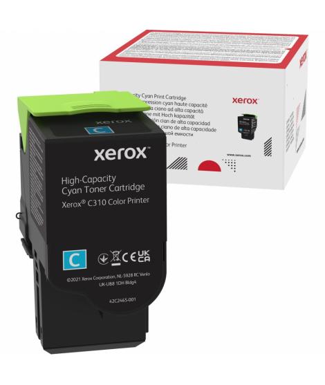 Xerox C310/C315 Cyan Cartucho de Toner Original - 006R04365