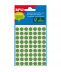 Apli Etiquetas Minibolsa Verdes Ø 8.0mm 3 Hojas