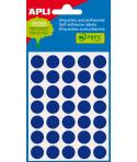 Apli Etiquetas Minibolsa Azules Ø 13.0mm 5 Hojas