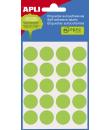 Apli Etiquetas Minibolsa Verdes Ø 19.0mm 5 Hojas