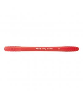 Milan Sway Fineliner Rotulador - Punta Fina 0.4mm - Ergonomico - Tinta al Agua - Color Rojo