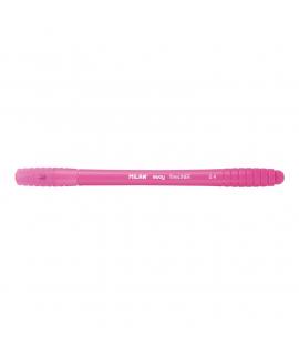 Milan Sway Fineliner Rotulador - Punta Fina 0.4mm - Ergonomico - Tinta al Agua - Color Rosa