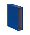 Dohe Archicolor Funda para Archivador de Palanca - Formato Folio - Carton Forrado - Color Azul