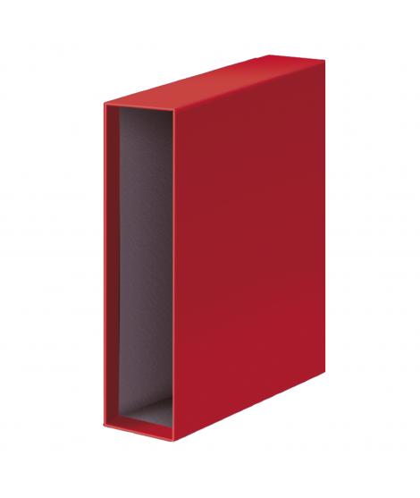 Dohe Archicolor Funda para Archivador de Palanca - Formato Folio - Carton Forrado - Color Rojo