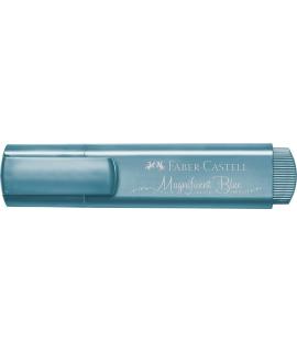 Faber-Castell Textliner 46 Metallic Marcador Fluorescente - Punta Biselada - Trazo entre 1mm y 5mm - Tinta con Base de Agua - Co