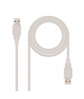 Nanocable Cable USB-A 2.0 Macho a USB-A Macho 2m