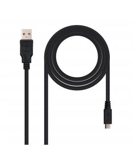 Nanocable Cable USB-A 2.0 Macho a Micro-USB Macho 1.80m