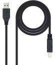 Nanocable Cable de Impresora USB-A 3.0 Macho a USB-B Macho 2m