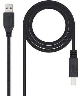 Nanocable Cable de Impresora USB-A 3.0 Macho a USB-B Macho 2m