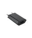 Nanocable Mini Cargador de Red USB 5V - Color Negro