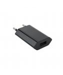 Nanocable Mini Cargador de Red USB 5V - Color Negro