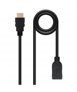 Nanocable Cable HDMI 2.0 Prolongador A/M-A/H - 2.0m - Color Negro