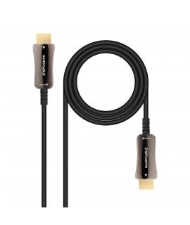 Nanocable Cable HDMI v2.1 Macho a HDMI v2.1 Macho 15m - 8K@60Hz 4K@120Hz 48Gbps - Color Negro