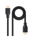 Nanocable Cable HDMI V2.0 4K@60Hz 18Gbps CCS 1m - Color Negro