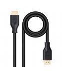 Nanocable Cable HDMI V2.0 4K@60Hz 18Gbps CCS 1.5m - Color Negro