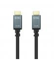 Nanocable Cable HDMI 2.1 Iris 8K A/M-A/M 1.5m - Color Negro