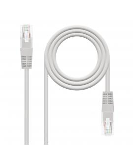 Nanocable Cable de Red Latiguillo RJ45 Cat.6 UTP AWG24 - 1.5m - Color Gris