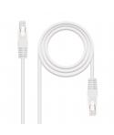 Nanocable Cable de Red Latiguillo RJ45 Cat.6 UTP AWG24 3m - Color Blanco