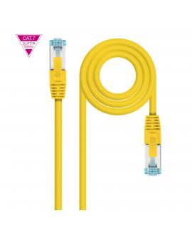 Nanocable Cable Red Cat.7 LSZH SFTP PIMF AWG26 25cm - Color Amarillo