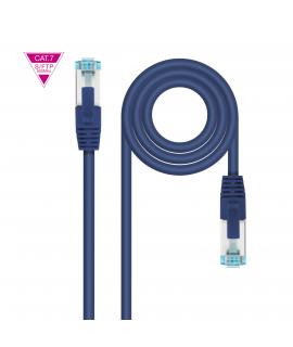 Nanocable Cable Red Cat.7 LSZH SFTP PIMF AWG26 2m - Color Azul