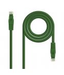 Nanocable Cable de Red Latiguillo RJ45 LSZH Cat.6a UTP AWG24 0.50m - Color Verde