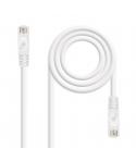 Nanocable Cable de Red Latiguillo RJ45 LSZH Cat.6a UTP AWG24 3m - Color Blanco