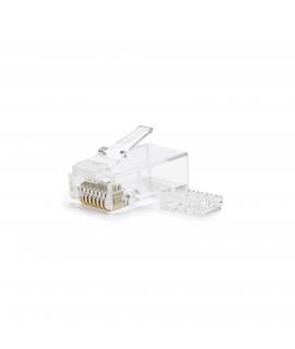 Nanocable Pack de 100 Conectores RJ45 8 Hilos Cat.6 - Color Transparente