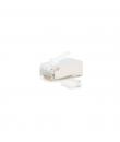 Nanocable Conector para Cable de Red RJ45 Cat.6 FTP 8 Hilos 10uds.