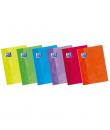 Oxford Classic Pack de 10 Libretas Grapadas Formato A4 Liso - 48 Hojas - Tapa Blanda Plastificada - Colores Surtidos