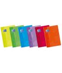 Oxford Classic Pack de 10 Libretas Grapadas Formato A4 Liso - 48 Hojas - Tapa Blanda Plastificada - Colores Surtidos