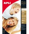 Apli Papel Fotografico Photobright Doble Cara A4 270g 10 Hojas