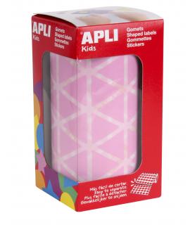 Apli Pack de 2832 Gomets Triangulares 20x20x20mm - Adhesivo Permanente - Ideal para Actividades Creativas y Desarrollo de Habili