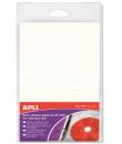 Apli Boton Fijador Blanco para CD/DVD 35 U.