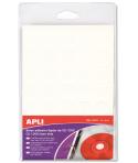 Apli Boton Fijador Blanco para CD/DVD 35 U.