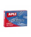 Apli Pack de 100 Clips Galvanizados nº3 40 mm