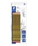 Staedtler Noris 120 Pack de 12 Lapices de Grafito Hexagonales HB - Resistencia a la Rotura - Madera de Bosques Sostenibles