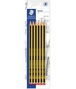 Staedtler Noris 120 Pack de 6 Lapices de Grafito Hexagonales - Mina 2HB - Resistencia a la Rotura - Madera de Bosques Sostenible