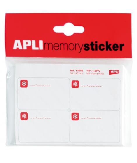 Apli Memory Sticker Especial congelador 50 x 30mm