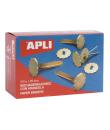 Apli Encuadernadores Metalicos con Arandela - 25mm - Caja de 100 - Incluye Arandela para Embellecer y Evitar Rozaduras - Aptos p