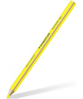 Staedtler Textsurfer Dry 128 64 Lapiz Fluorescente de Color Triangular - Mina de 4mm - Madera de Bosques Sostenibles - Color