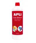 Apli Bote de Cola Blanca con Aplicador 1kg - Secado Rapido - Resistente al Agua - Libre de Solventes - No Toxica