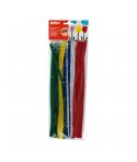 Apli Pack de 50 Limpiapipas Ø 6 mm x 300 mm - Colores Surtidos