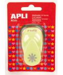 Apli Perforadora de Papel en Forma de Flor - Tamaño de Figura 16mm - Alta Calidad para Papel, Carton y Cartulina - Deposito de R