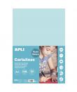 Apli Cartulina Azul Claro A4 170g 50 Hojas