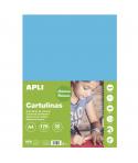 Apli Cartulina Azul Cielo A4 170g 50 Hojas