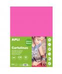 Apli Cartulina Fucsia A4 170g 50 Hojas