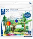 Staedtler 146C Pack de 24 Lapices de Colores - Mina Suave - Colores Surtidos