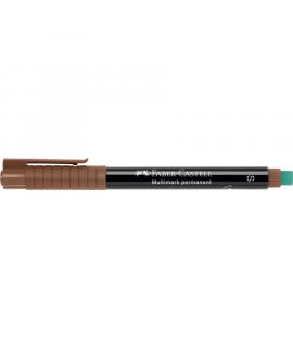 Faber-Castell Multimark Rotulador Permanente - Ancho de Trazo 0.4mm - Goma de Borrar Integrada - Resistente a la Luz y al Agua -