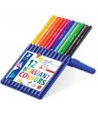 Staedtler Ergosoft 157 Pack de 12 Lapices de Colores - Diseño Ergonomico - Colores Surtidos