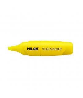 Milan Capsule Marcador Fluorescente - Punta Biselada 2 - 4mm - Color Amarillo